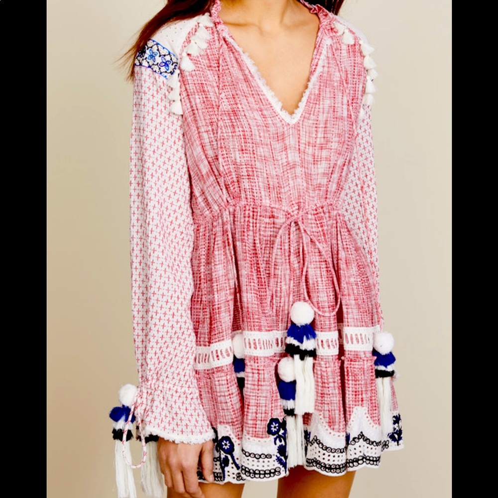 Hemant and Nandita Long Sleeve Dress